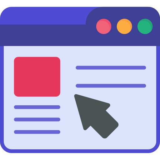 Ícone de Site Institucional Profissional